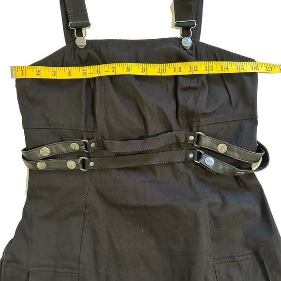NWT Tripp NYC Black Straps Bondage Dress Medium - Picture 8 of 13